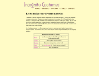 incognitoco.com screenshot
