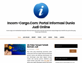 incom-cargo.com screenshot