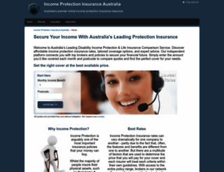 income-protection-insurance.com.au screenshot