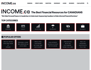 income.ca screenshot
