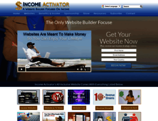 incomeactivator.com screenshot
