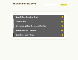 incomin-films.com screenshot
