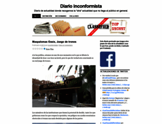 inconformista.wordpress.com screenshot