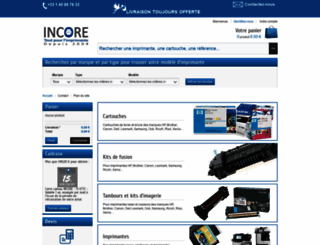incoreweb.com screenshot