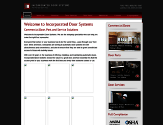 incorporateddoor.com screenshot