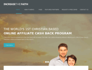 increasethefaith.com screenshot