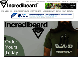incredibeard.com screenshot