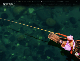incredible-northeastindia.com screenshot