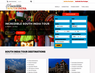 incredible-southindia.com screenshot
