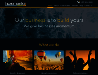 incremental.com.au screenshot