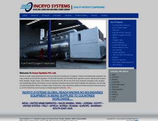 incryosystems.com screenshot