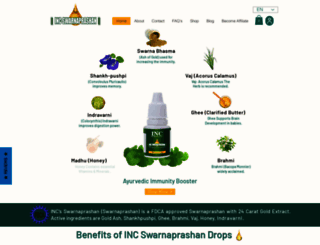 incswarnaprashan.com screenshot