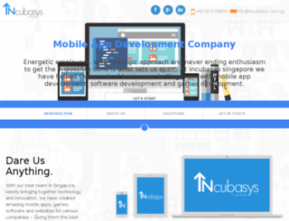 incubasys.com.sg screenshot