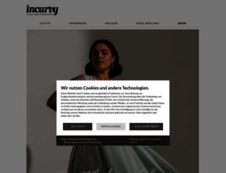 incurvy.de screenshot