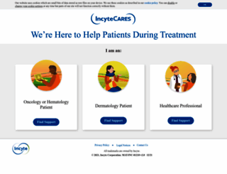 incytecares.com screenshot