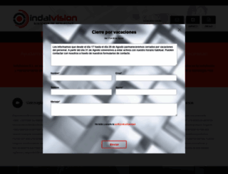 indalvision.com screenshot