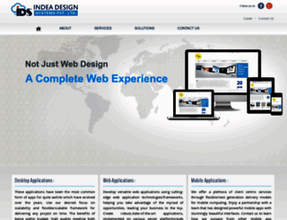 indeadesignsystems.com screenshot