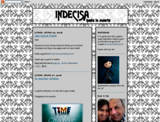 indecisahastalamuerte.blogspot.com screenshot