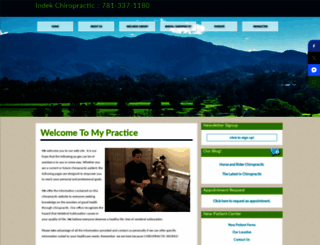 indekchiropractic.com screenshot