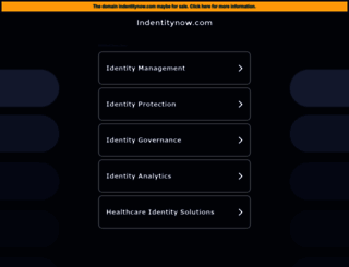 indentitynow.com screenshot