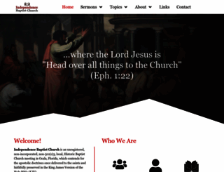 independencebaptist.com screenshot