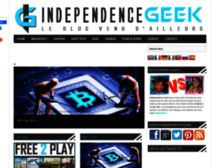 independencegeek.com screenshot