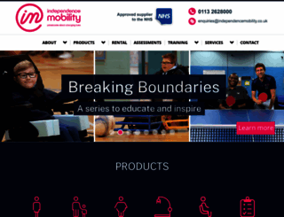 independencemobility.co.uk screenshot
