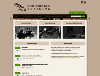 independencetraining.com screenshot