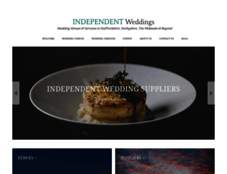 independent-weddings.co.uk screenshot