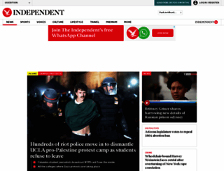 independent.co.uk screenshot