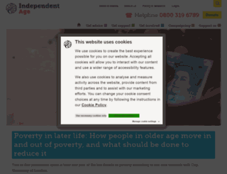 independentage.org.uk screenshot
