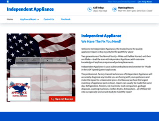 independentappliance.com screenshot
