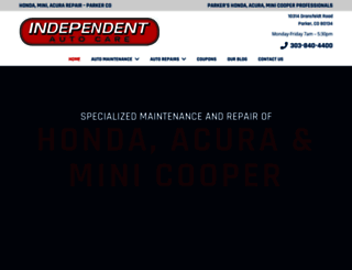 independentautocare.com screenshot