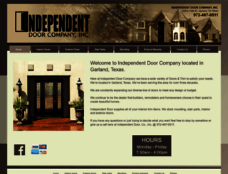 independentdoortx.com screenshot