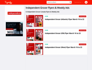 independentgrocer.flyerify.com screenshot
