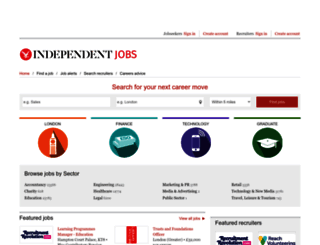 independentjobs.independent.co.uk screenshot
