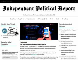 independentpoliticalreport.com screenshot