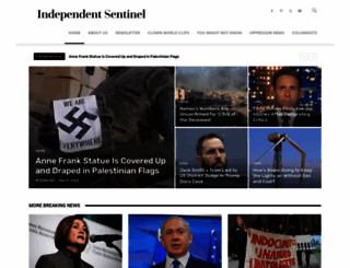 independentsentinel.com screenshot