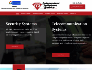 independenttelephoneservice.com screenshot