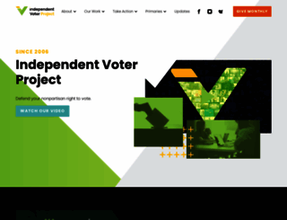 independentvoterproject.org screenshot