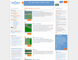 indevsoftware.com screenshot