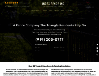 indexfence.com screenshot