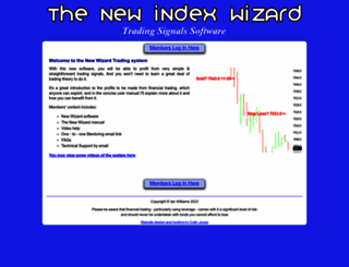 indexwizardtrader.com screenshot