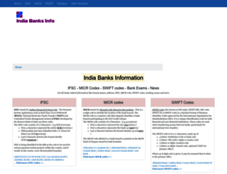 india-banks-info.com screenshot