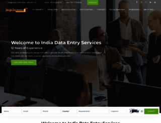 india-data-entry-services.com screenshot