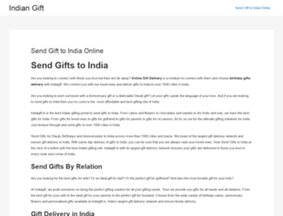 india-gift.in screenshot