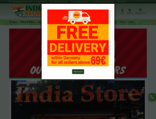 india-store.de screenshot
