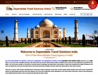 india-tourismpackages.com screenshot