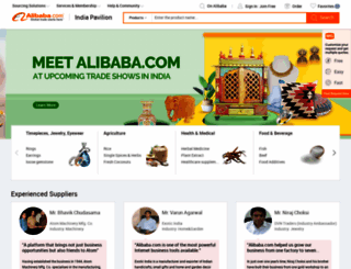 india.alibaba.com screenshot