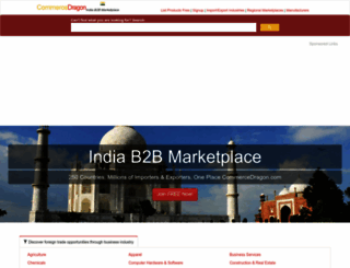 india.commercedragon.com screenshot